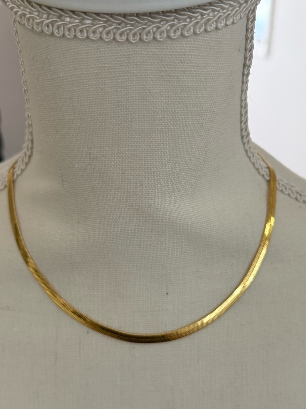 Gorjana Gold Herringbone Necklace